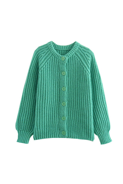 A Vintage Style Cardigan with Delicate Timeless Details