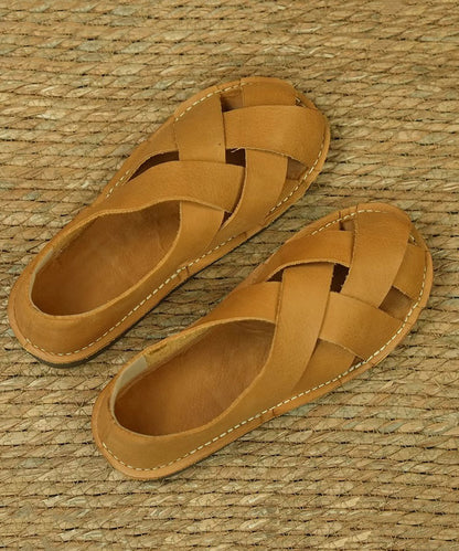 Classic Vintage Sandals with a Flattering Fit