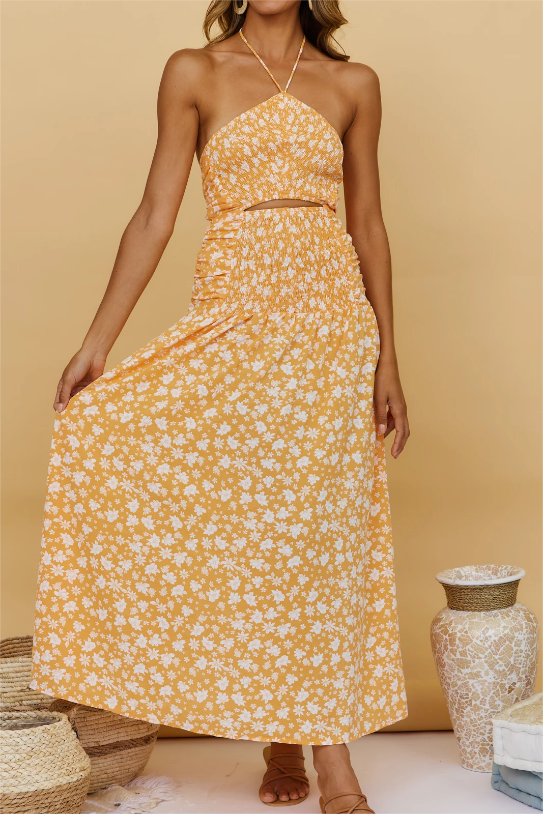 A Vintage Style Dress with Delicate Timeless Details