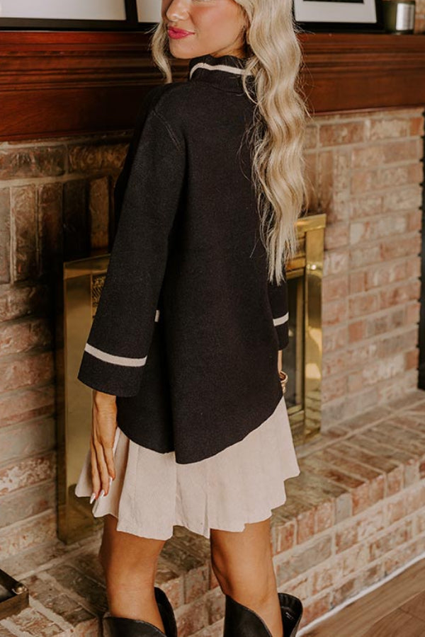 Well Tailored Sweater with a Graceful Silhouette