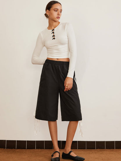 Well Tailored T-Shirt with a Graceful Silhouette