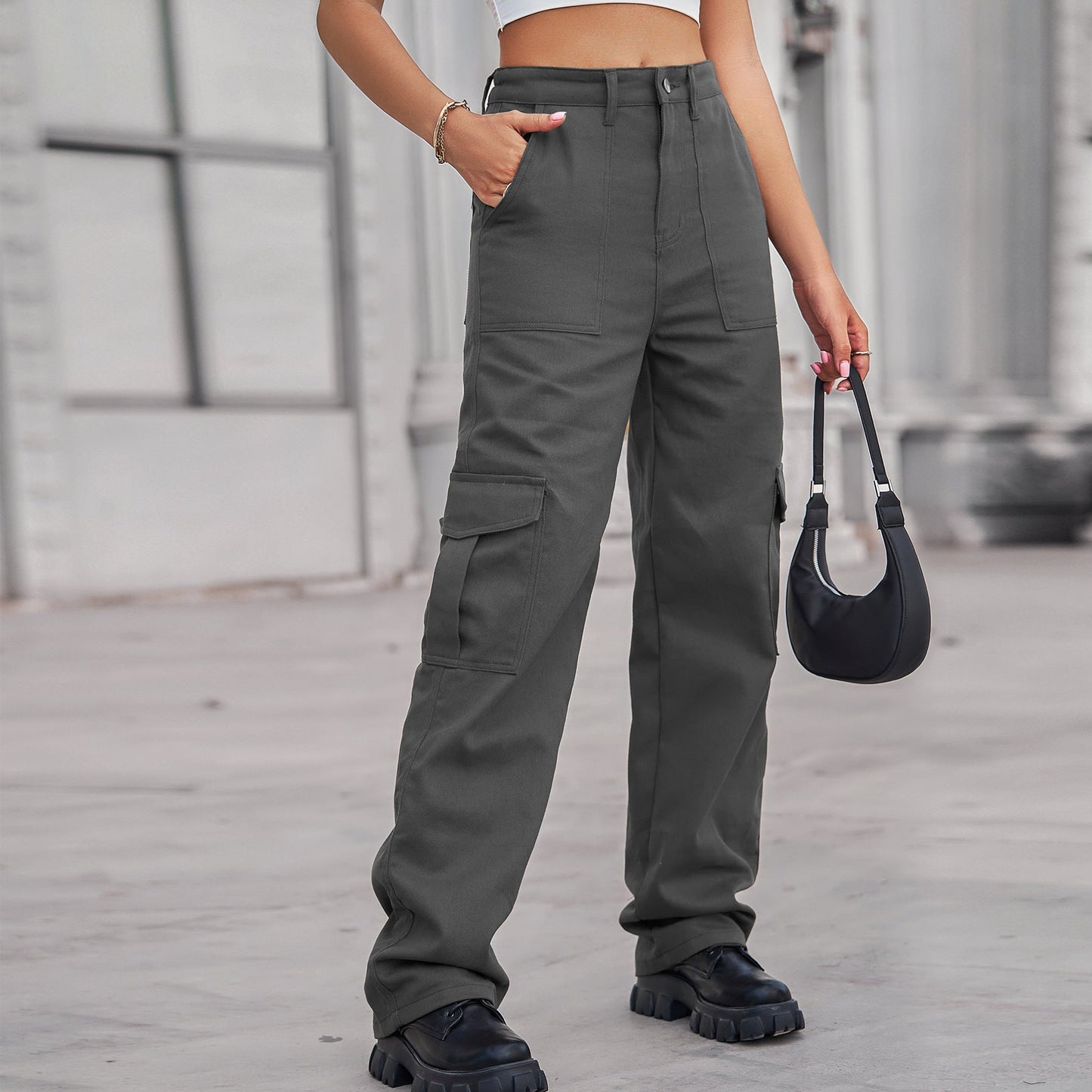 A Vintage Style Trousers with Delicate Timeless Details