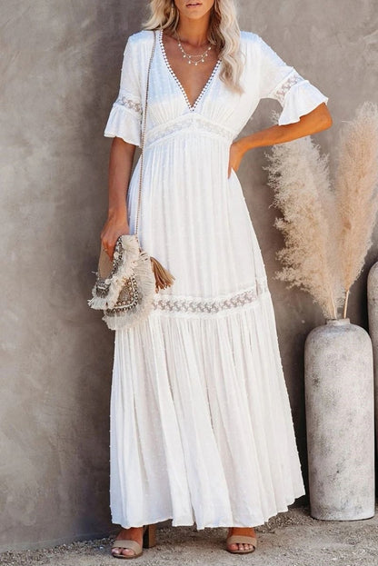 A Vintage Style Dress with Delicate Timeless Details