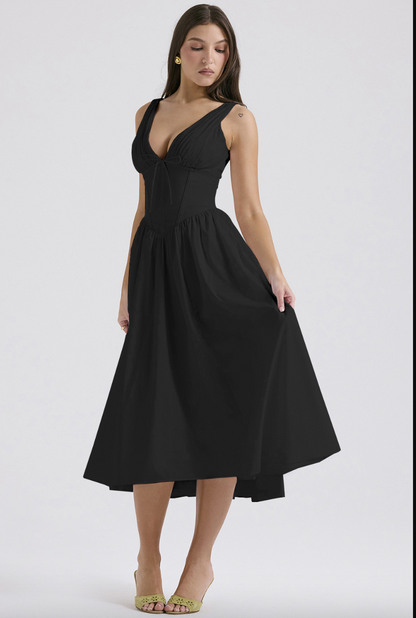 A Vintage Style Dress with Delicate Timeless Details