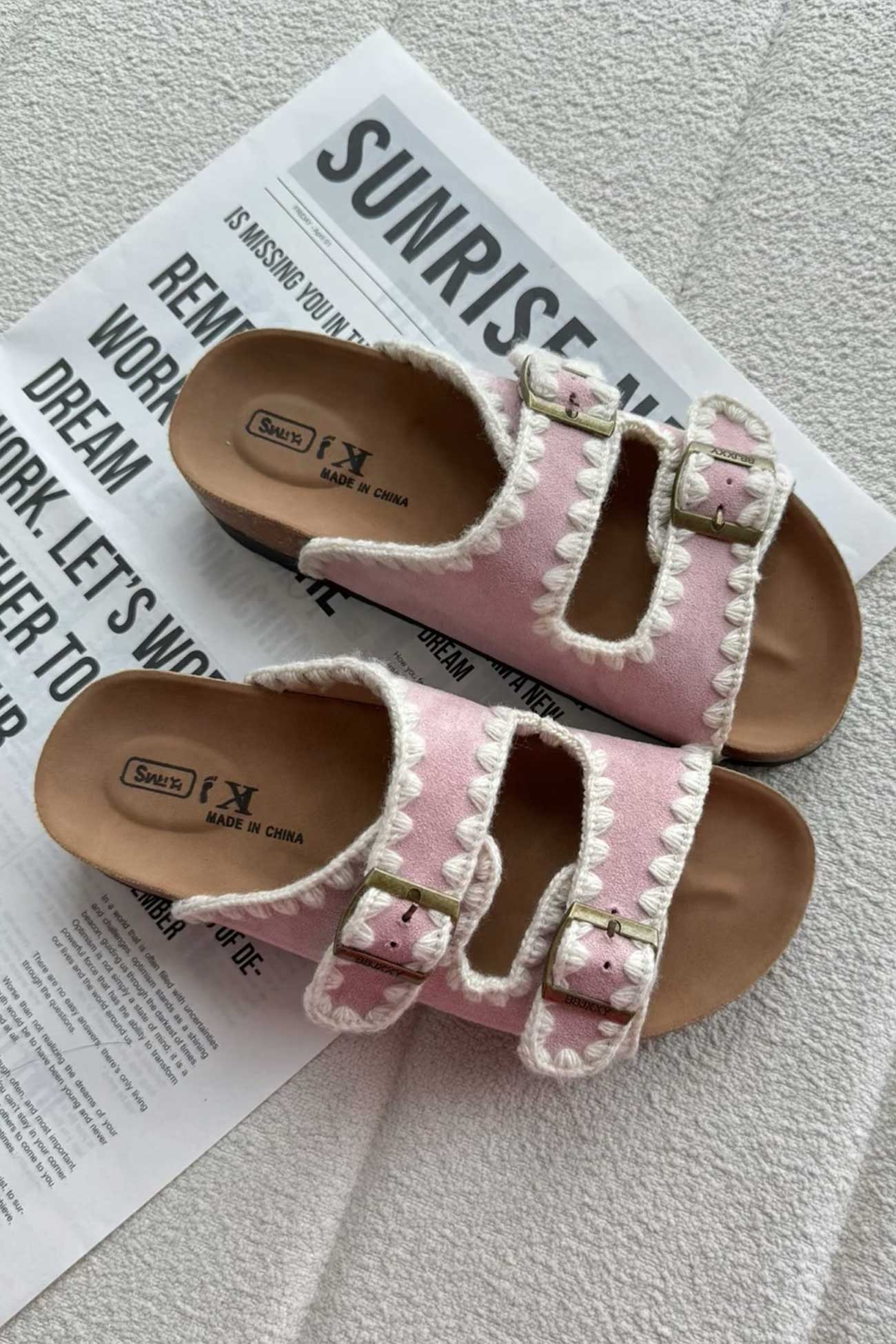 A Vintage Style Sandals with Delicate Timeless Details
