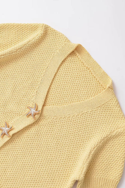 Well Tailored Cardigan with a Graceful Silhouette