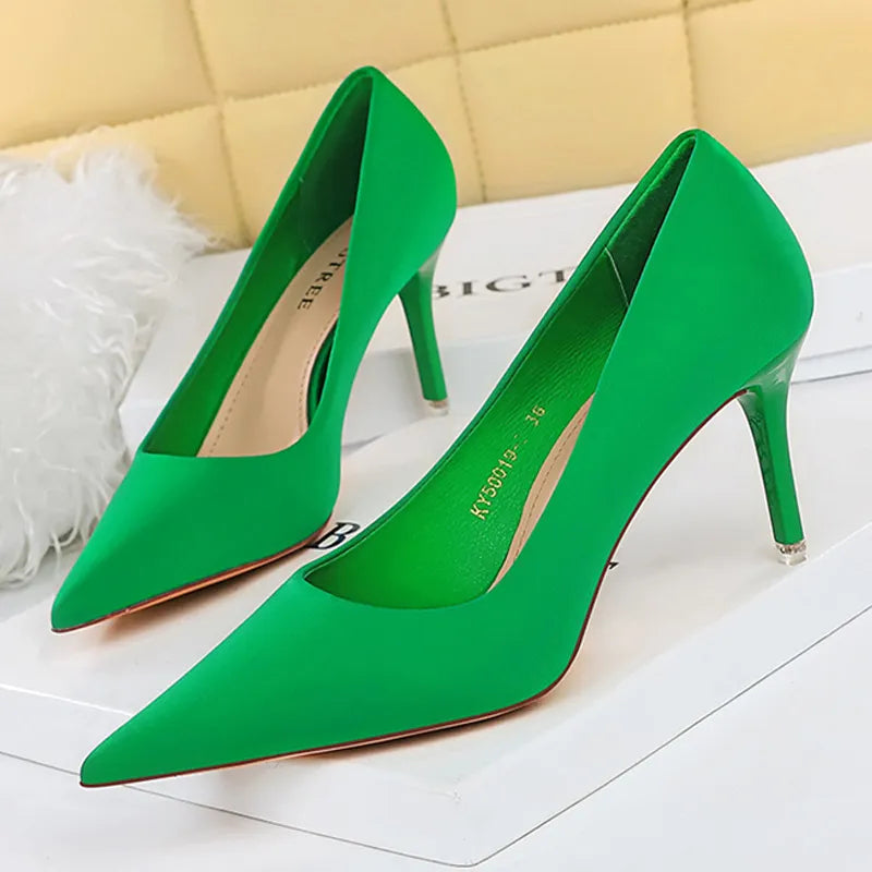 Vintage Inspired Heels with a Contemporary Edge