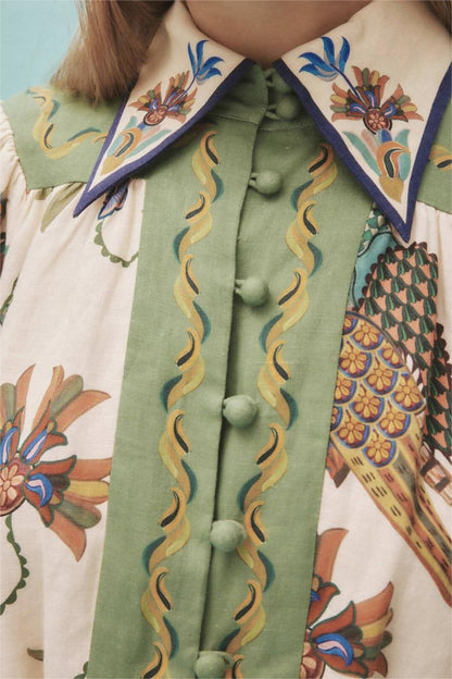 A Vintage Style Dress with Delicate Timeless Details