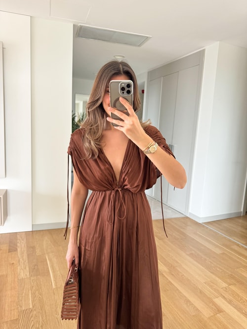 A Vintage Style Dress with Delicate Timeless Details