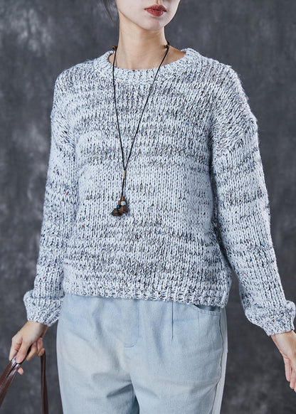 A Vintage Style Sweater with Delicate Timeless Details