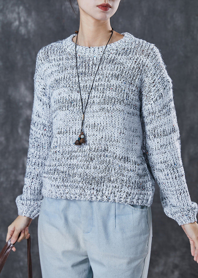 A Vintage Style Sweater with Delicate Timeless Details