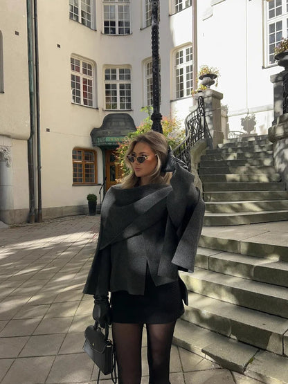 Gracefully Styled Coat for Any Occasion