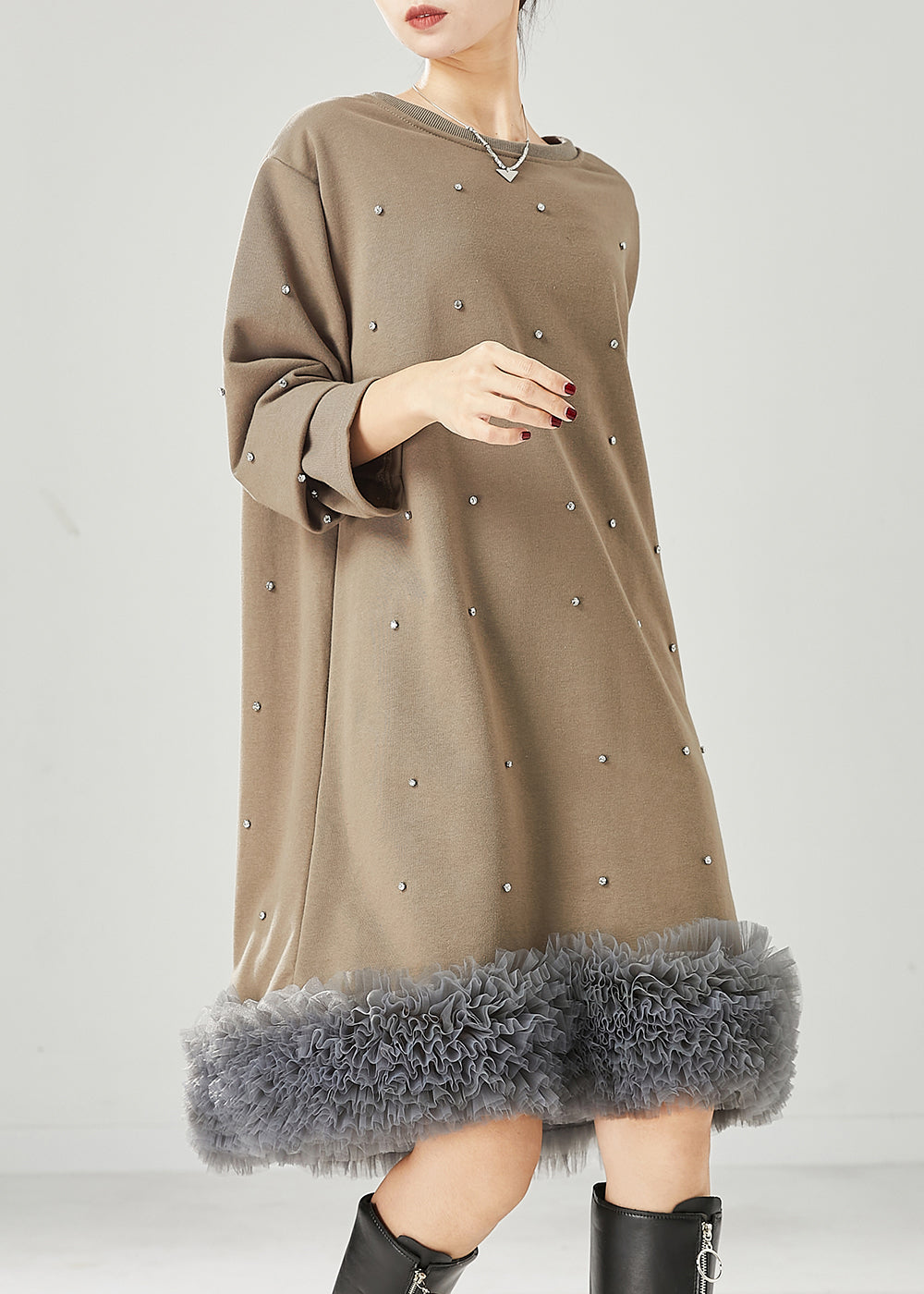 Elegantly Styled Dress for Everyday Wear
