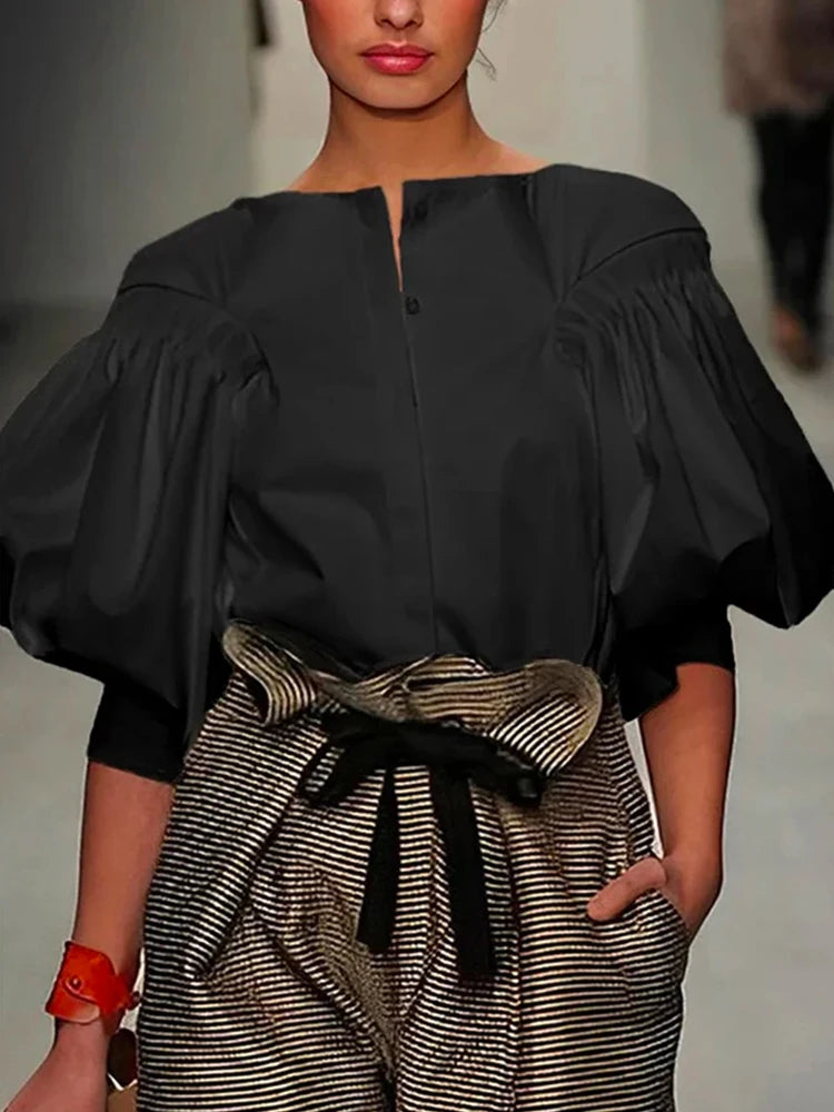 Vintage Inspired Blouse with a Contemporary Edge