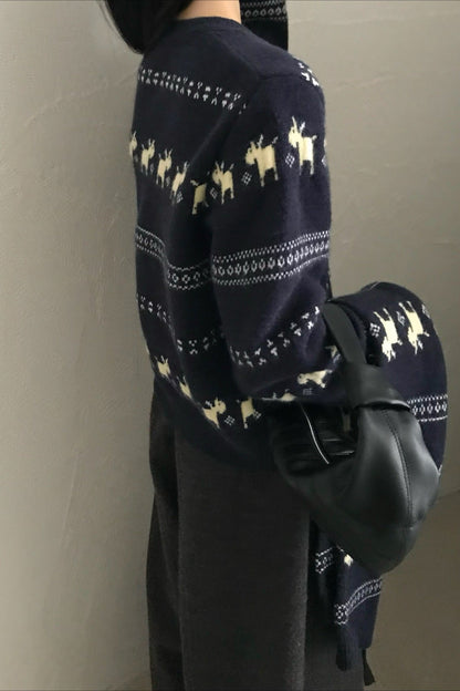 Vintage Inspired Cardigan with a Contemporary Edge