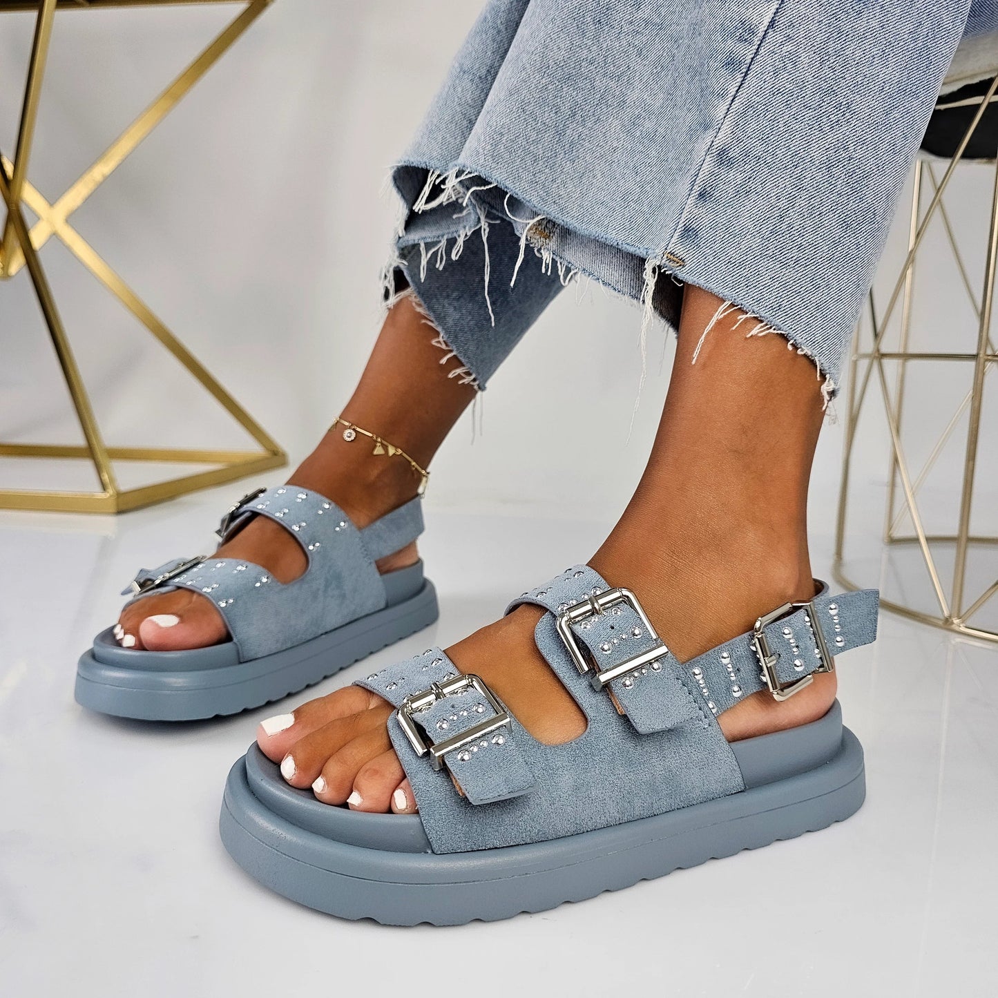 Vintage Inspired Sandals with a Contemporary Edge