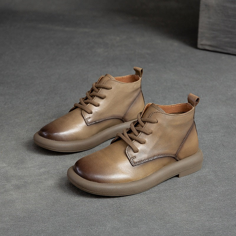 A Vintage Style Boots with Delicate Timeless Details
