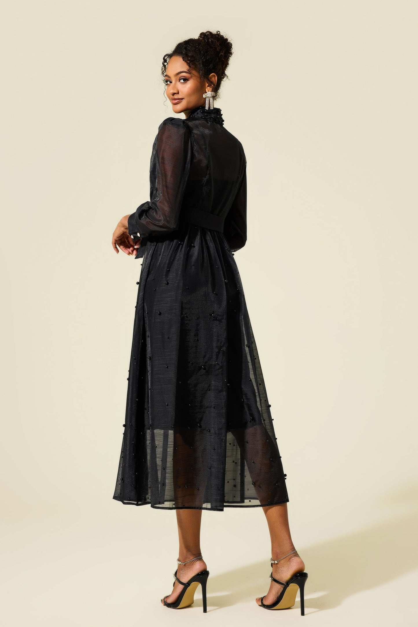 A Vintage Style Dress with Delicate Timeless Details