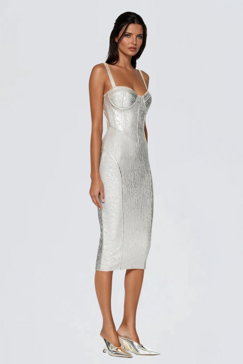 A Vintage Style Dress with Delicate Timeless Details