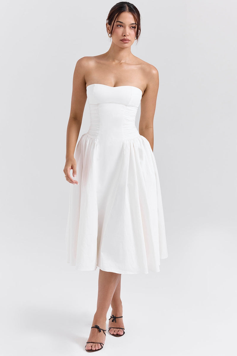 A Vintage Style Dress with Delicate Timeless Details