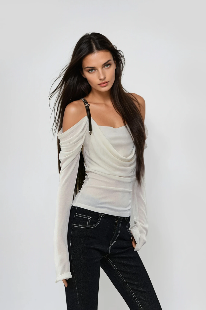 A Vintage Style Top with Delicate Timeless Details