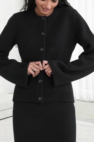 Beautifully Balanced Cardigan with Timeless Character