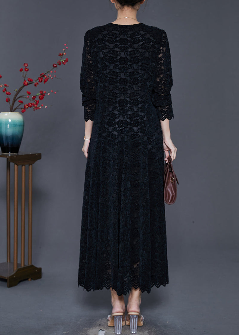A Vintage Style Dress with Delicate Timeless Details