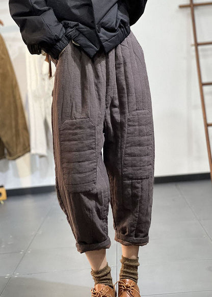 A Vintage Style Pants with Delicate Timeless Details