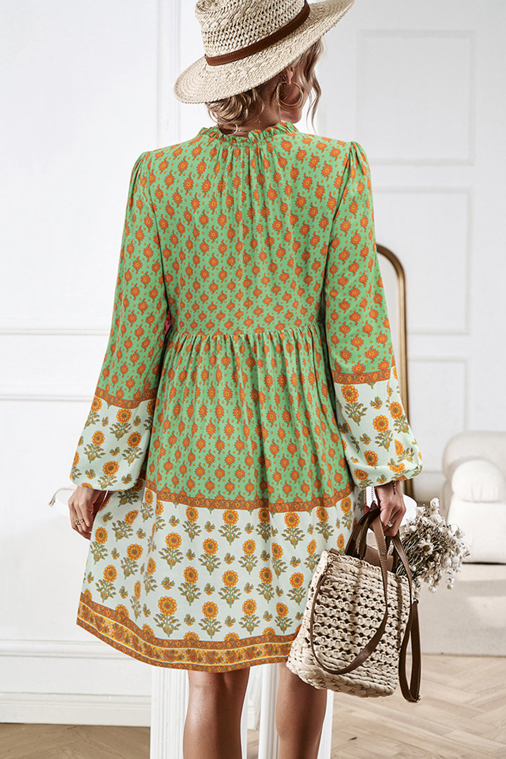A Vintage Style Dress with Delicate Timeless Details