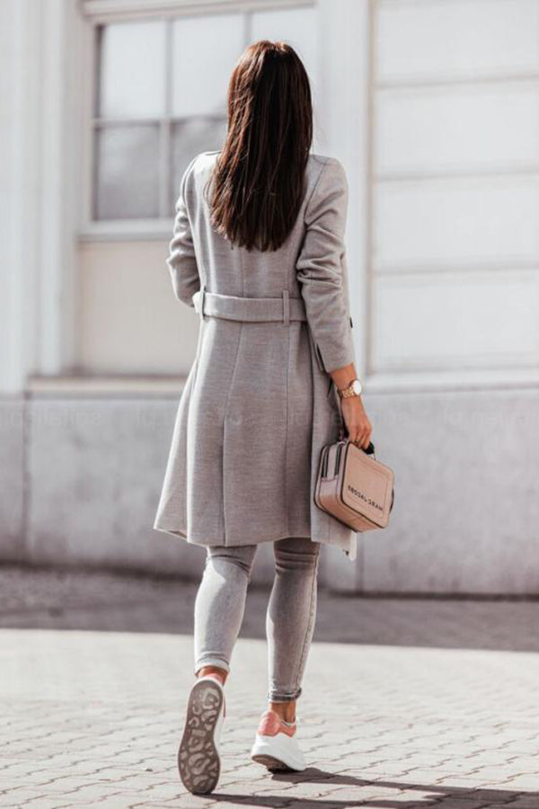 A Vintage Style Coat with Delicate Timeless Details