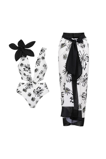 Classic Vintage Swimsuit with a Flattering Fit