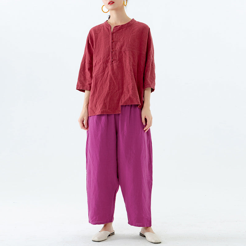 A Vintage Style Pants with Delicate Timeless Details
