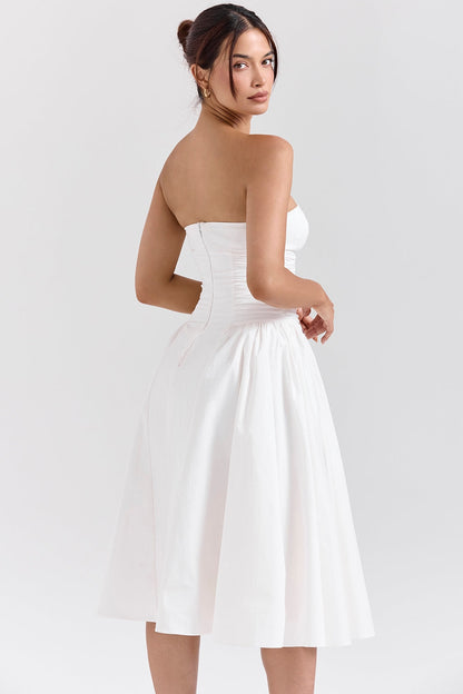 A Vintage Style Dress with Delicate Timeless Details