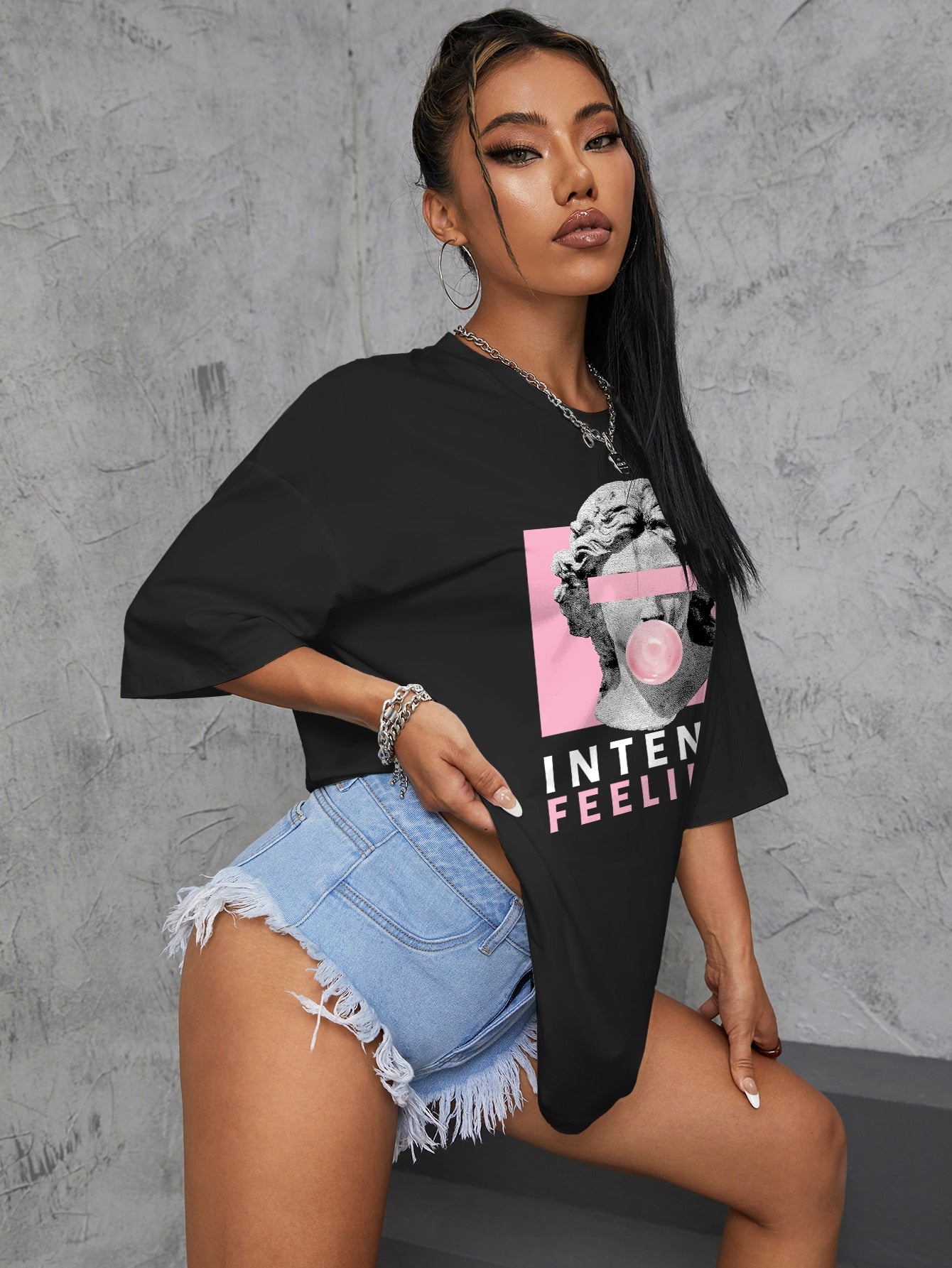 Classic Vintage T-Shirt with a Flattering Fit