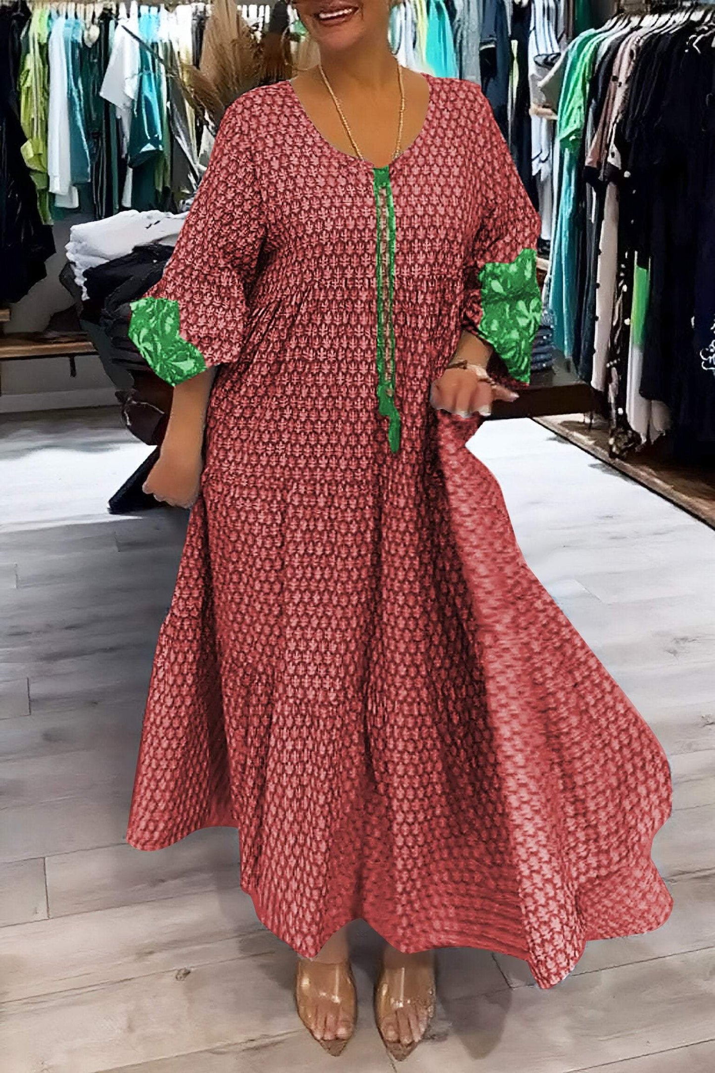Elegantly Styled Dress for Everyday Wear