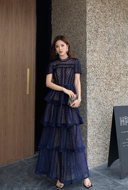 A Vintage Style Dress with Delicate Timeless Details