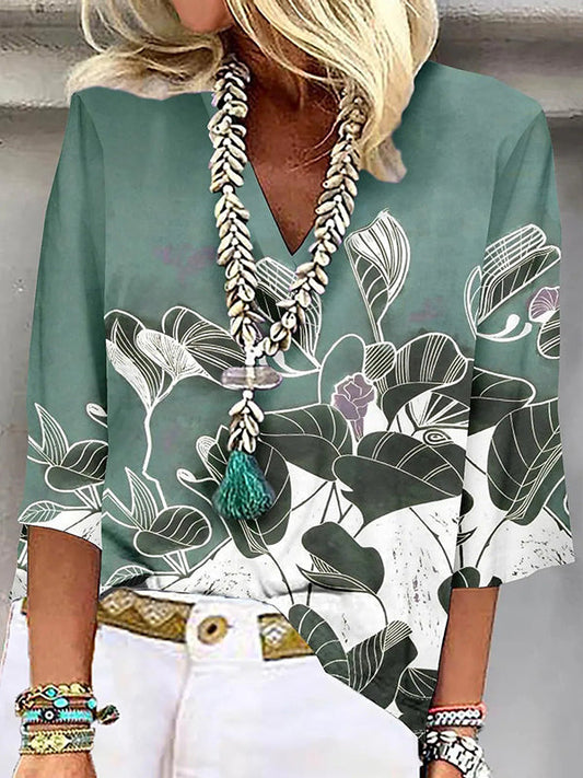 A Vintage Style T-Shirt with Delicate Timeless Details