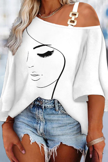 A Vintage Style T-Shirt with Delicate Timeless Details