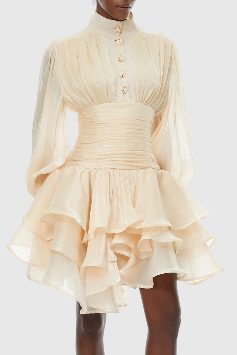 A Vintage Style Dress with Delicate Timeless Details