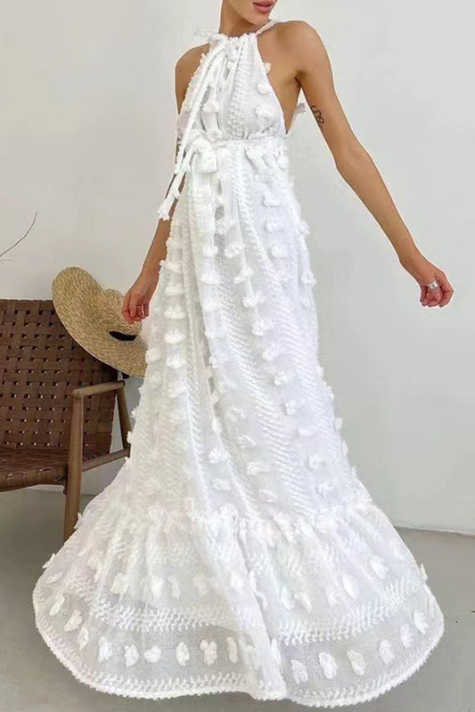 A Vintage Style Dress with Delicate Timeless Details