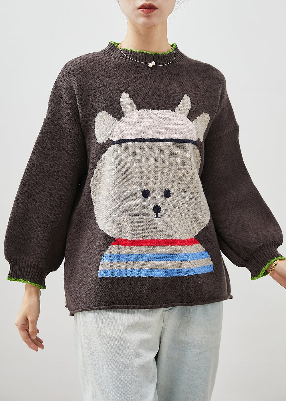 Vintage Inspired Sweater with a Contemporary Edge