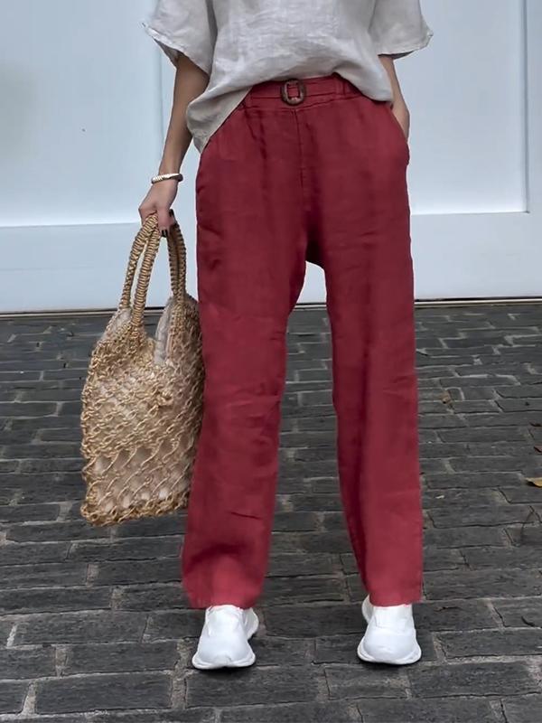 Well Tailored Trousers with a Graceful Silhouette