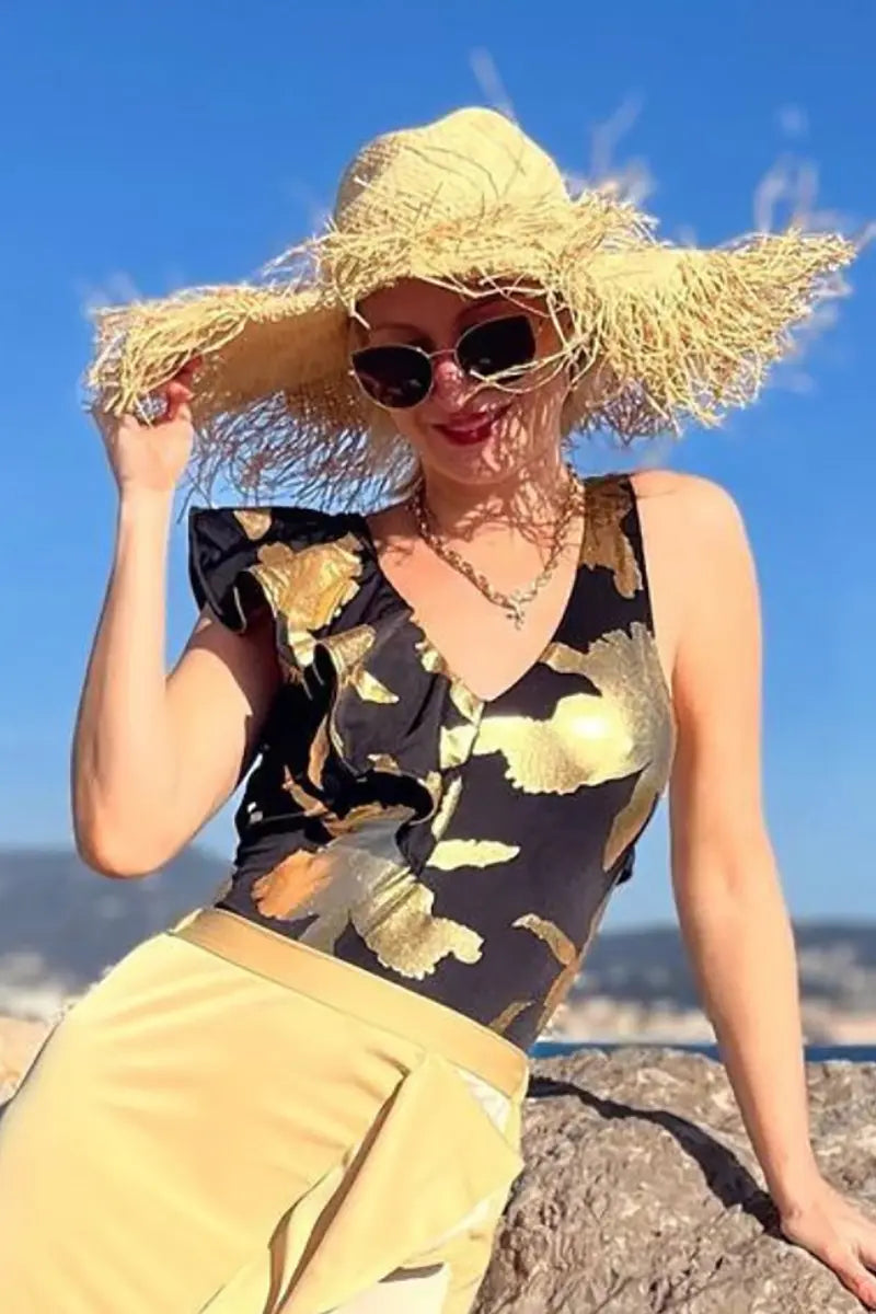 Polished Swimsuit with an Effortless Classic Look