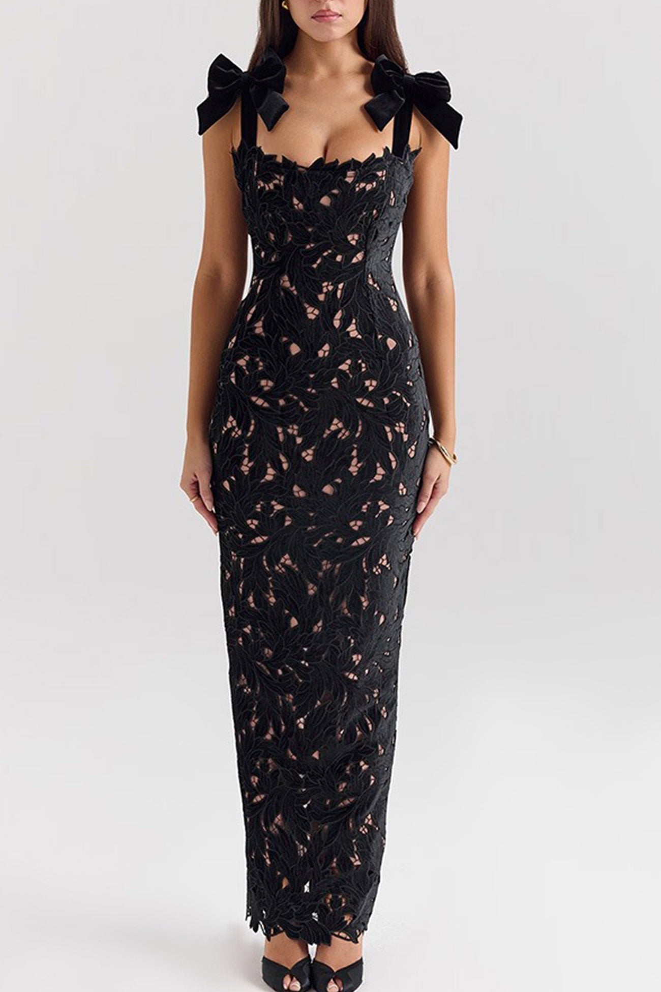A Vintage Style Dress with Delicate Timeless Details