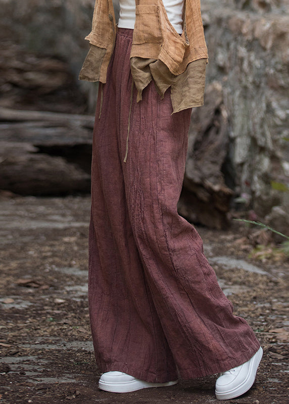 A Vintage Style Pants with Delicate Timeless Details
