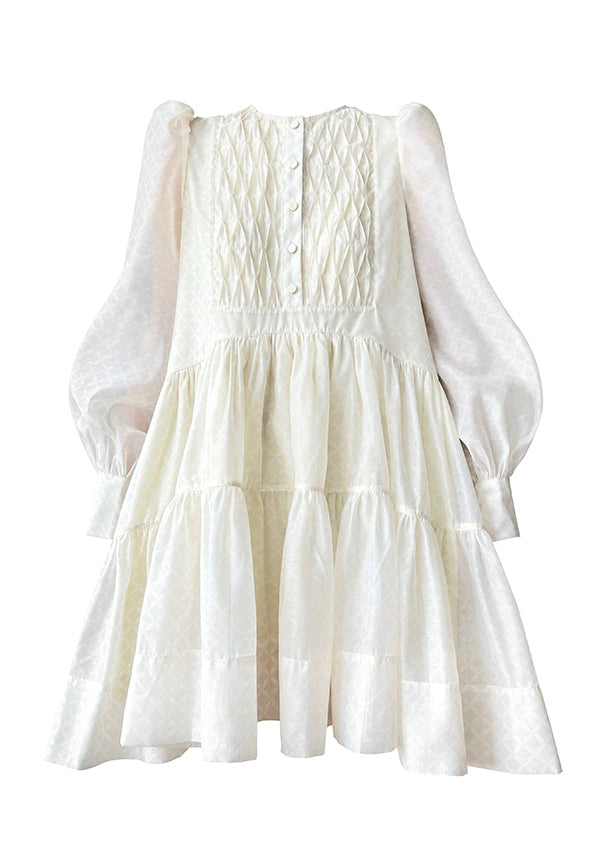A Vintage Style Dress with Delicate Timeless Details