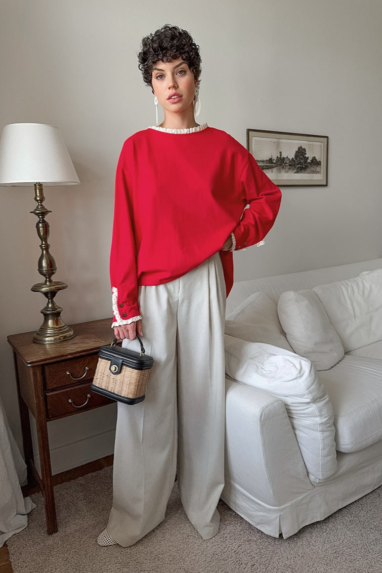 A Vintage Style Garment with Delicate Timeless Details