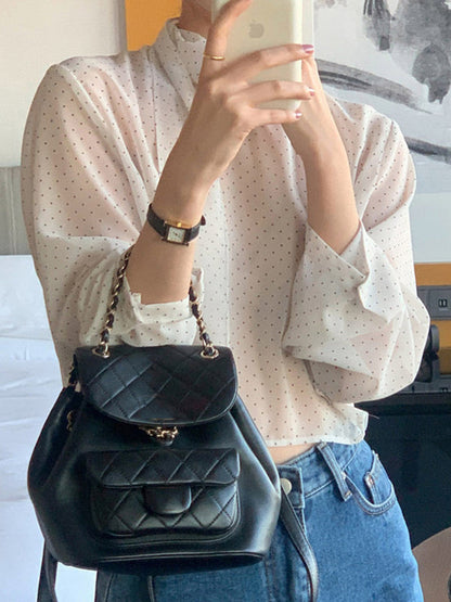 Classic Vintage Blouse with a Flattering Fit