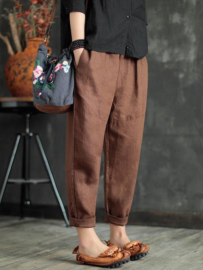 A Vintage Style Pants with Delicate Timeless Details