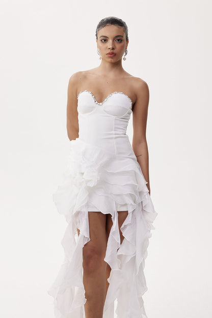 A Vintage Style Dress with Delicate Timeless Details